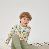 Colorful Giraffes Long Sleeve Tee.