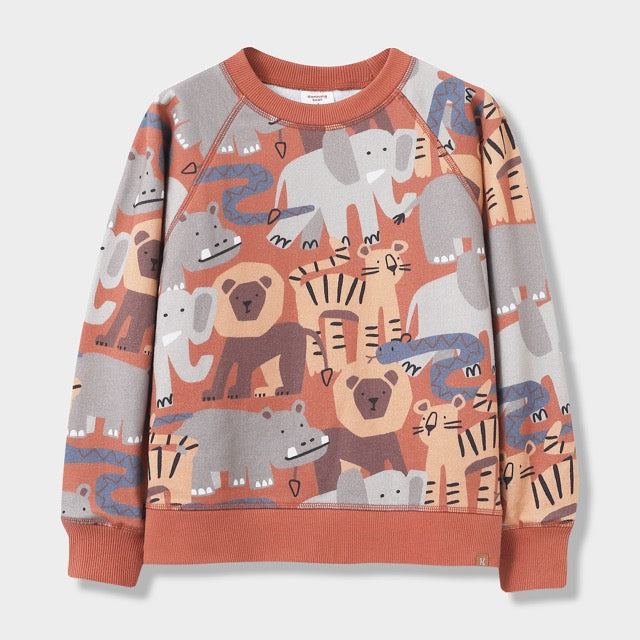 Safari Animals Sweatshirt.