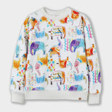 Watercolor Elephant Sweatshirt.